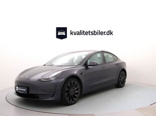 Tesla Model 3 EL Performance AWD 534HK Aut.