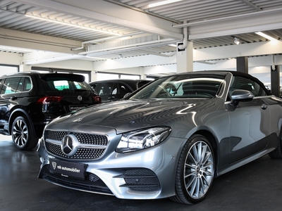 Mercedes E400 3,0 AMG Line Cabriolet aut. 4Matic 2d