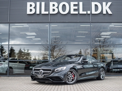 Mercedes S63 5,5 AMG Cabriolet aut. 4Matic 2d