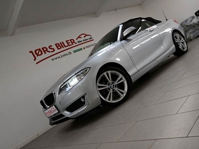 BMW 220i 2,0 Cabriolet aut.