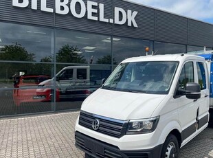 VW Crafter 35 2,0 TDi 177 Mandskabsvogn m/lad L3