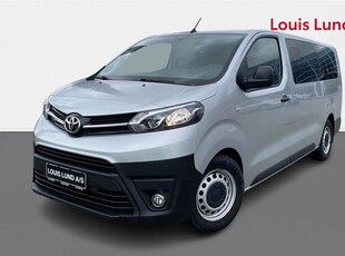 Toyota Proace Verso 1,5 Long D Combi skydedør, m/Dobbelt bagdør 120HK 6g