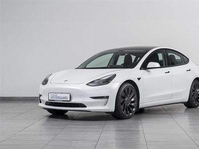 Tesla Model 3 EL Performance AWD 513HK Aut. - Sedan