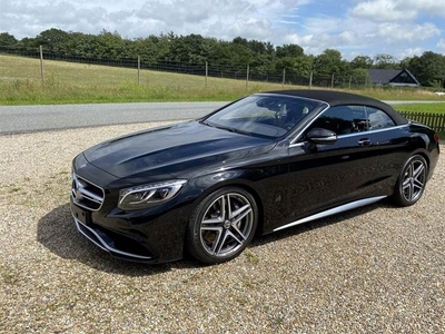 Mercedes S63 5,5 AMG Cabriolet aut. 4Matic