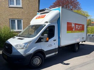 Ford Transit 2,2 Alukasse FORD, TRANSIT, 2.0TDCi (160 HK) Chassis FWD Box-kølebil, liftbil , hvid/hvid