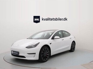 Tesla Model 3 EL Performance AWD 534HK Aut.