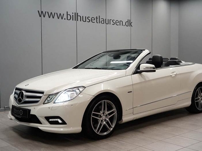 Mercedes E350 3,5 CGi AMG Line Cabriolet aut. BE