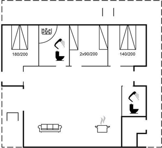 Sommerhus - 6 personer - Gl Landevej - Øster Hurup - 9560 - Hadsund