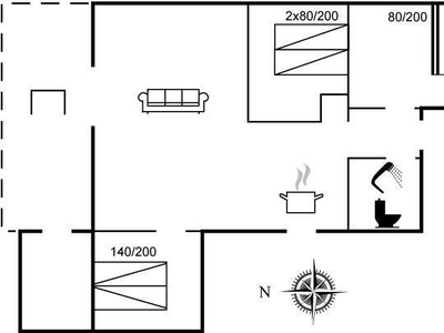 Sommerhus - 6 personer - Resedavej - Marielyst - 4873 - Væggerløse