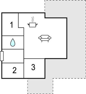 Sommerhus - 6 personer - Sømarkshusene - Østre Sømark - 3720 - Åkirkeby