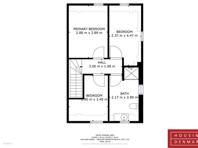 3 værelses hus på 114 m