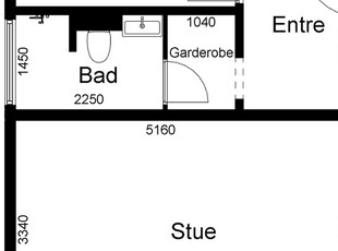 3 værelses familiebolig