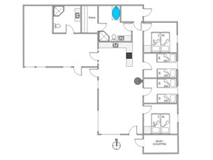 Sommerhus - 8 personer - Bugten