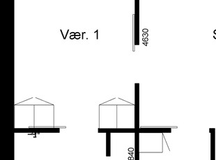 2 værelses familiebolig