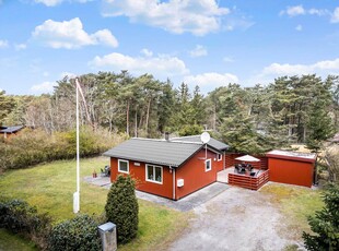 Dejligt sommerhus i træ i skønne Snogebæk