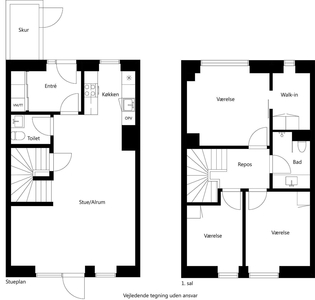 4 værelses hus på 112 m