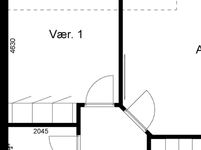 2 værelses familiebolig