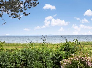 Skønt sommerhus ved Kysing Strand tæt på Aarhus med den hyggeligste have