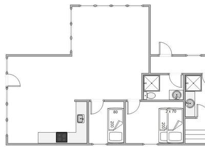 Sommerhus - 7 personer - Kr Madsens Vej - Haurvig - 6960 - Hvide Sande