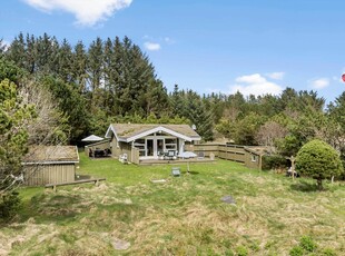 Hyggeligt sommerhus med fantastisk havegrund tæt på Blokhus