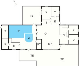 Sommerhus - 9 personer - Lupinvej