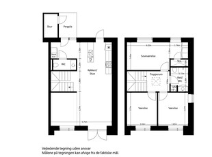 4 værelses hus på 115 m