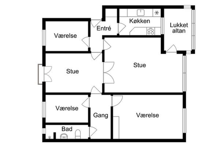 Lej 4-værelses rækkehus på 101 m² i Borup