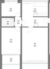 Hjortestien, 96 m2, 3 værelser, 5.739 kr.