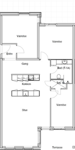 Skelmosevej, 115 m2, 4 værelser, 18.700 kr.