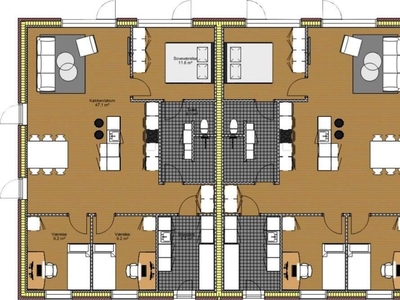 3 værelses hus på 111 m