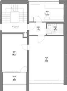 Hjortestien, 80 m2, 2 værelser, 4.508 kr.