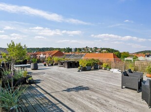 LYS LEJLIGHED MED ADGANG TIL TAGTERRASSE MIDT I VEJLE