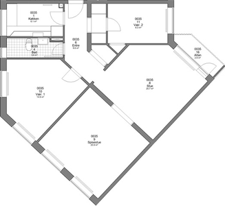 Jernbanegade, 103 m2, 4 værelser, 6.451 kr.