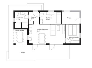 Sommerhus - 6 personer - Lyngtoften