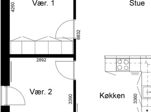 3 værelses familiebolig