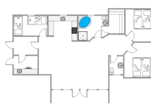 Sommerhus - 6 personer - Møllevangen