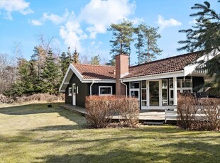 Skønt traditionelt sommerhus med spa og sauna