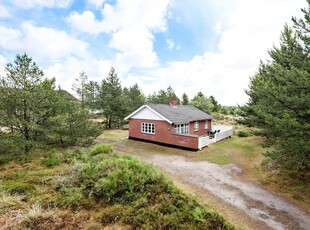 Velindrettet sommerhus på stor naturgrund i Blåvand