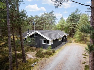 Hyggeligt sommerhus på naturgrund tæt på havet