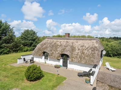 Hyggeligt sommerhus i Mårup Skov tæt på dejlig strand på det nordlige Samsø