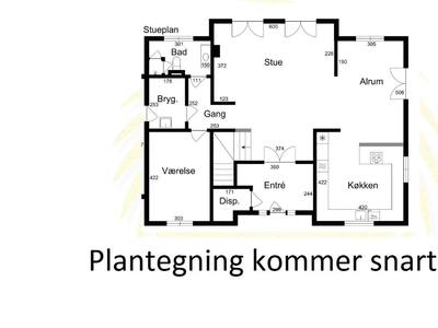 2 værelses lejlighed på 60 m