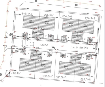 3 værelses hus på 76 m