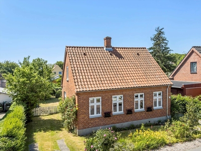 Hyggeligt sommerhus med charmerende have i Lohals