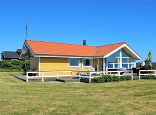 Børnevenligt sommerhus med sauna og super planløsning