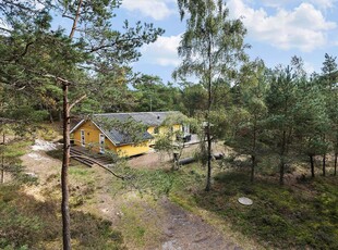 Hyggeligt og lyst sommerhus kun 350 meter fra dejlig sandstrand