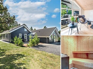 Superskønt sommerhus med spa, sauna og sjov i haven