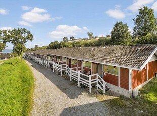 Skønt rækkehus på Sandskær Strandvej med udsigt til Lillebælt