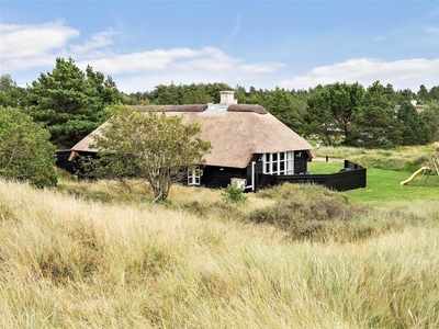 Stråtæktidyl med spa, sauna og skønne solskinsterrasser