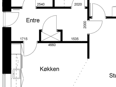 3 værelses familiebolig