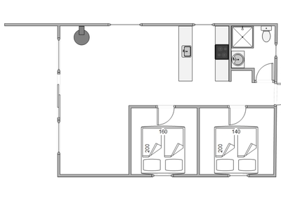 Sommerhus - 4 personer - Anders Lyhnesvej - Houstrup - 6830 - Nr. Nebel